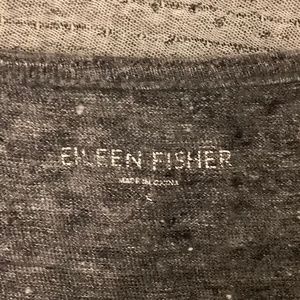 Eileen Fisher Organic Linen Asymmetrical Top